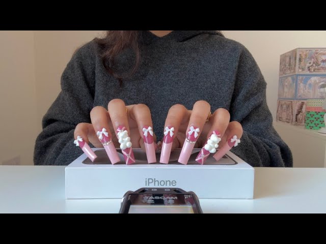 ASMR Tapping & Scratching With XXL Nails No Talking 🌙