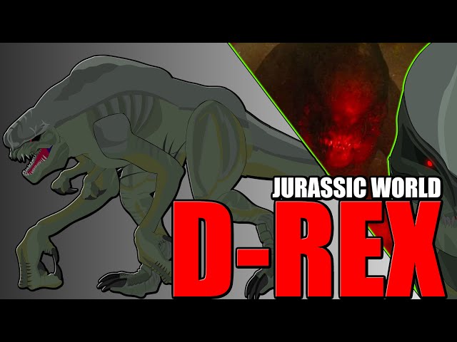 Jurassic World D-rex Animation (ep27)