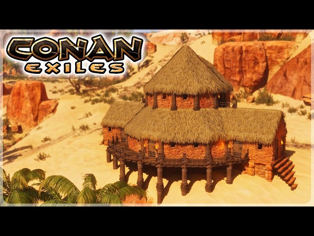 Building the PERFECT Starter House in Conan Exiles!
