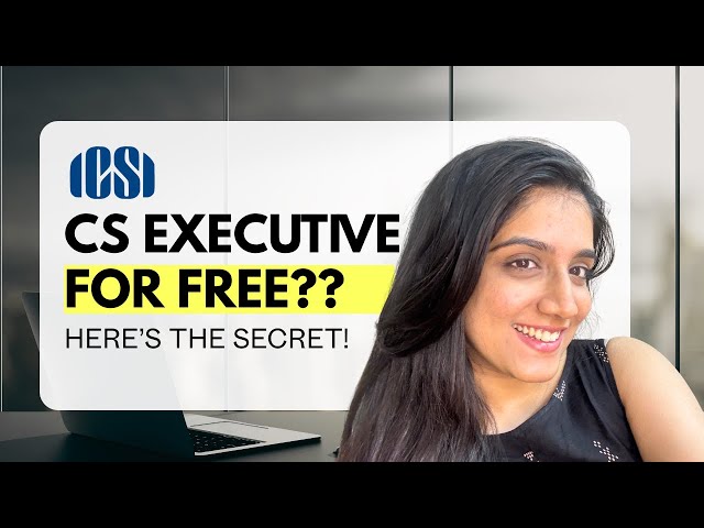 CS Executive Self-Study Guide | Free PDFs, Strategy & Tips | June 2026 | December 2026
