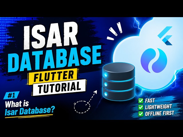 Isar Database Crash Course #1 🚀 | The Fastest Database for Flutter?