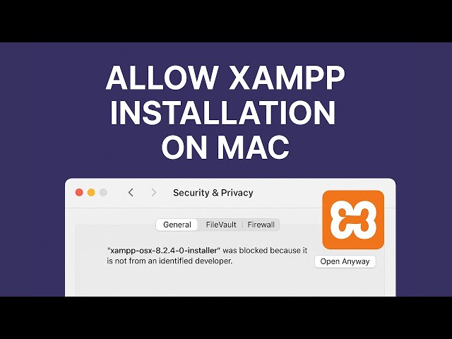 How to Run PHP & MySQL on Mac with XAMPP | Beginner’s Guide