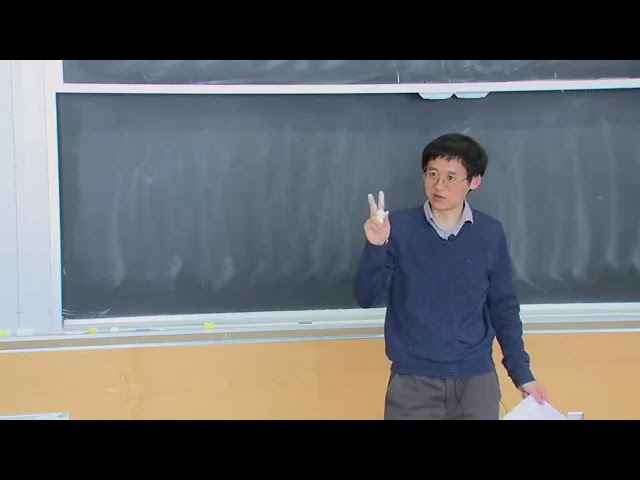 Relativistic Quantum Field Theory I - MIT - Lec 21