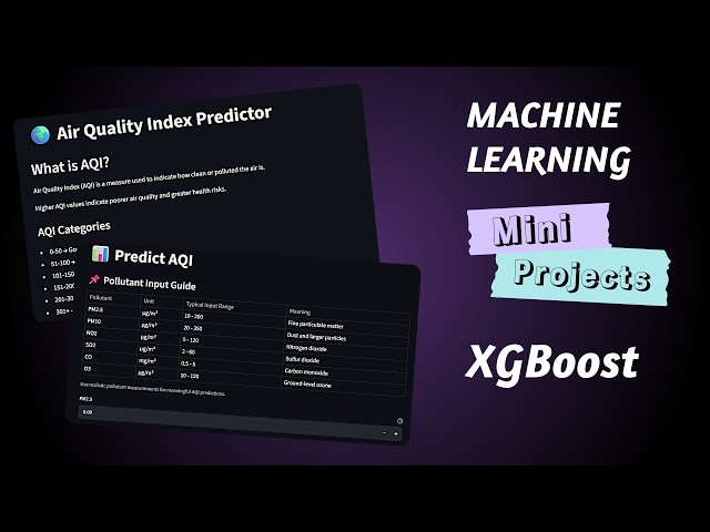 Air Quality Index Predictor | AIML - XGBoost Mini Project | | JUNE 2026 |