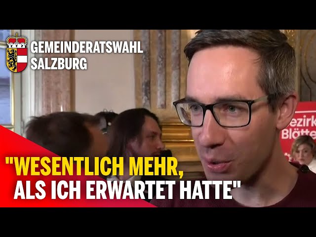 "Wesentlich mehr, als ich erwartet hatte" | Kay-Michael Dankl