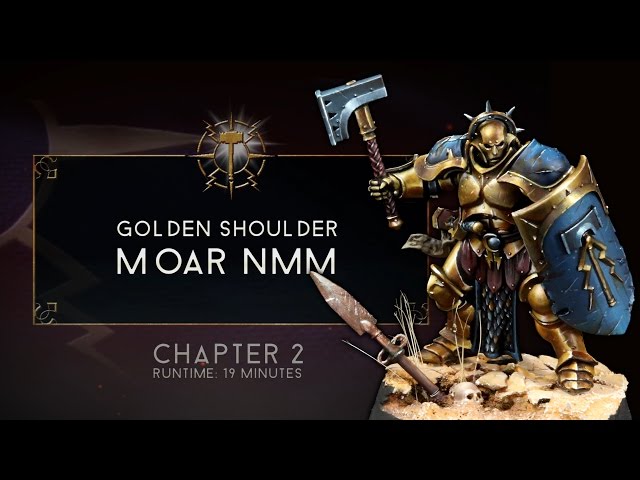 Age of Sigmar - Stormcast Eternal - Chapter 2 - More Gold NMM (shoulder pad)