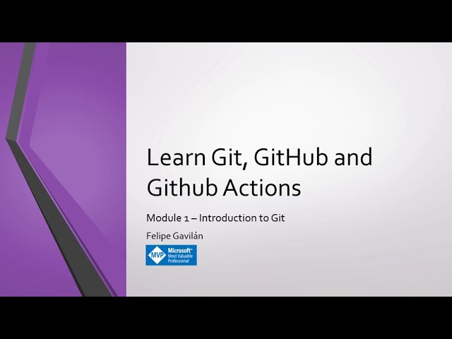 New Course: Learn Git, GitHub and GitHub Actions