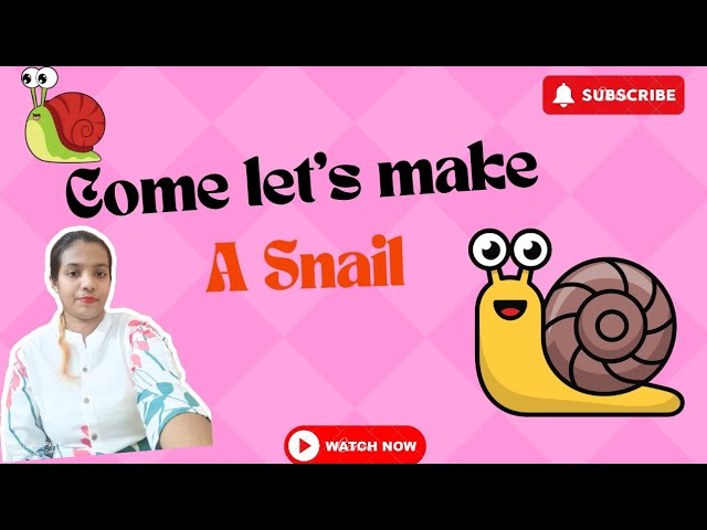 How to make Origami Snail||🐌 Quick & Easy|| Tutorials||Let's make one||🤩🐌