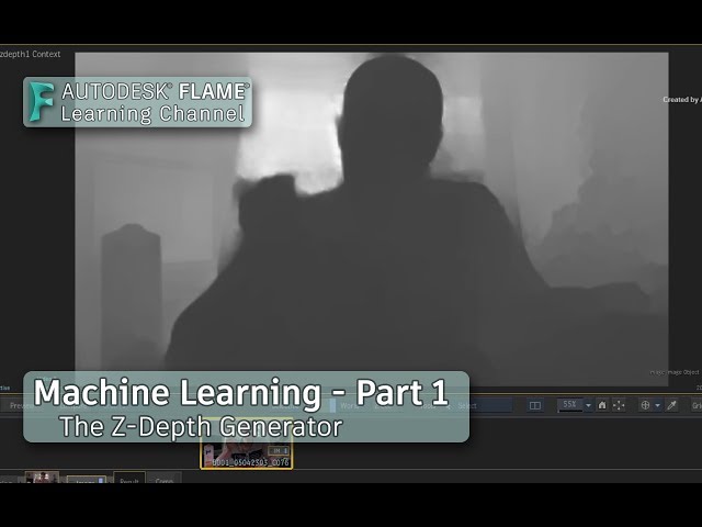 Machine Learning - Part 1 - The Z-Depth Generator - Flame 2020