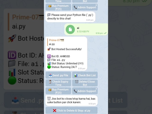How to Run Python Bots 24/7 on Phone (No PC Needed)#shorts