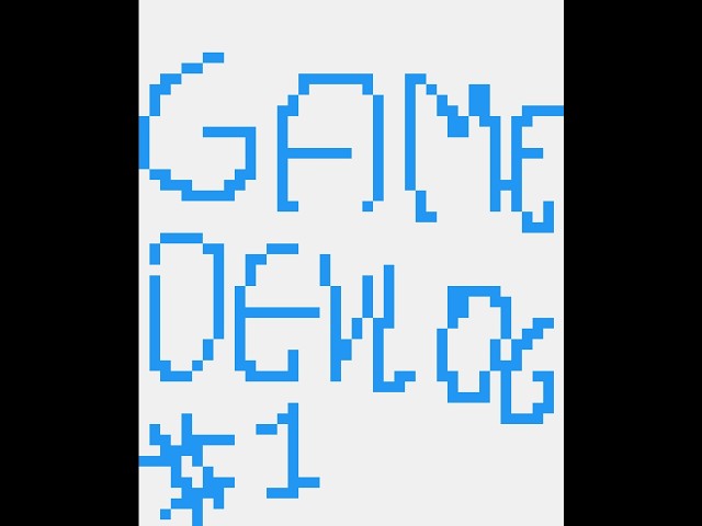 Making my first unity game | Devlog | Part 1