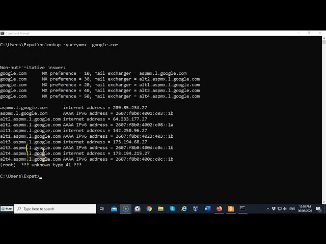 Troubleshooting DNS Using NSLookup
