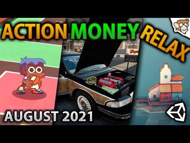 TOP 10 GAMES #madewithunity HUMANKIND, Naraka: Bladepoint, Car Mechanic Simulator (AUGUST 2021)