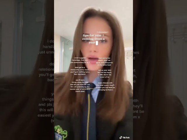 tips for  year 7👀 #lolabekka #aesthetic #tips #advice #school #year
