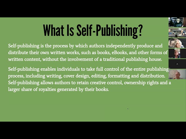 Erick Mertz Writing - Self-Publishing Success, Cedar Mill, July 16, 2023