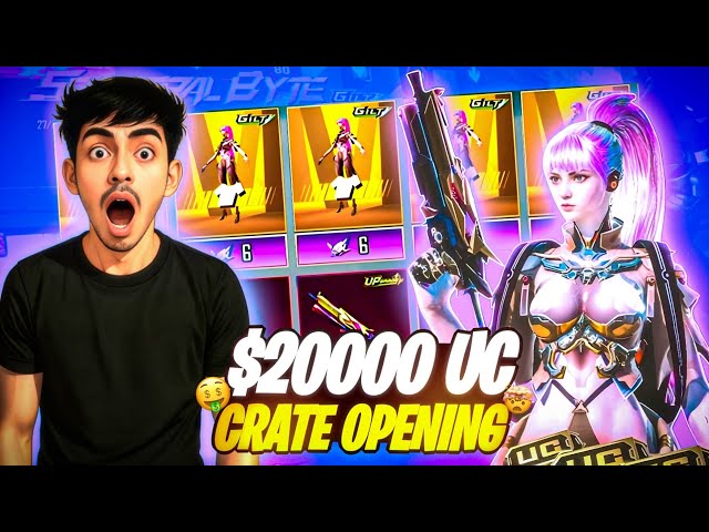 😱$20000 MOST LUCKIEST ULTIMATE SET CRATE OPENING EVER😍 FUNNY HIGHLIGHTS IN BGMI😂