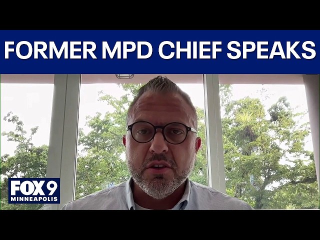 Former Minneapolis police chief Brian O'Hara speaks after sudden resignation