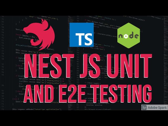 Nest JS API Testing Unit, E2E Tests #17