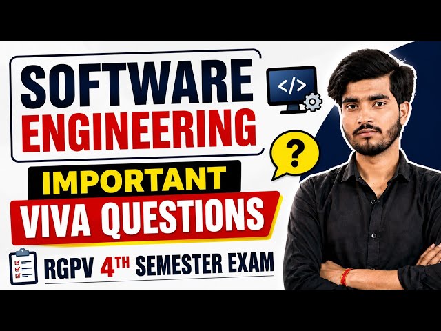 Software Engineering Important Viva Questions | Practical Exam | Rgpv 4th Semester Exam