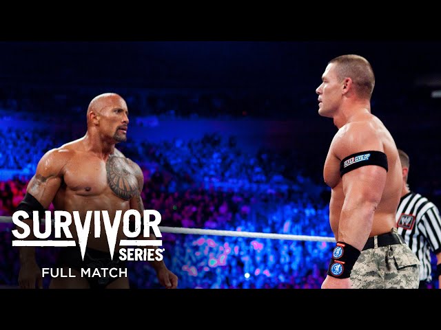 FULL MATCH: John Cena & The Rock vs. The Miz & R-Truth: Survivor Series 2011