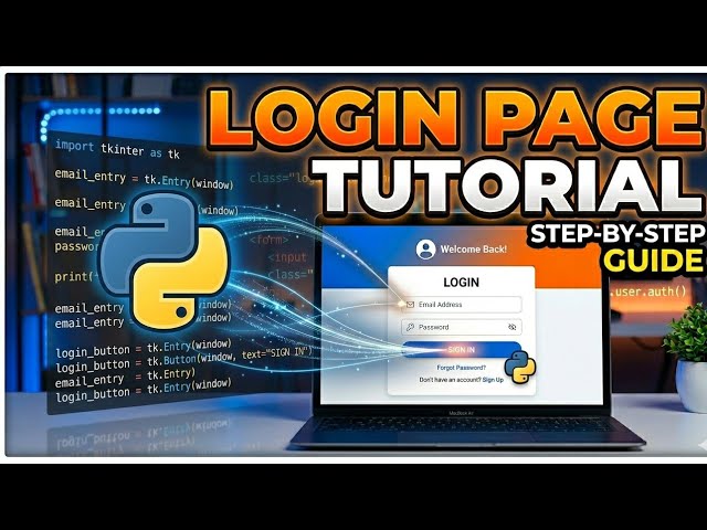 How to Build a Secure Login Page in Python (Step-by-Step)