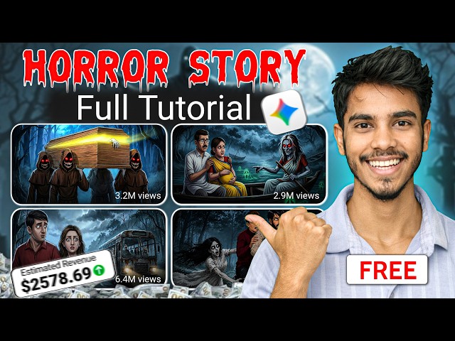 Make Viral AI Horror Videos in 30 Minutes🔥 (Complete Tutorial)
