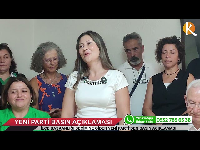 YENİ PARTİ BASIN AÇIKLAMASI