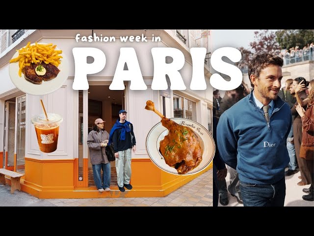 Paris Vlog 2026 🇫🇷 | Paris Fashion Week, Café Hopping, Vintage Shopping, Street Style
