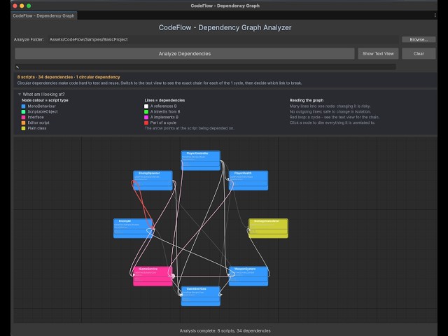 CodeFlow - Script Dependency Visualizer