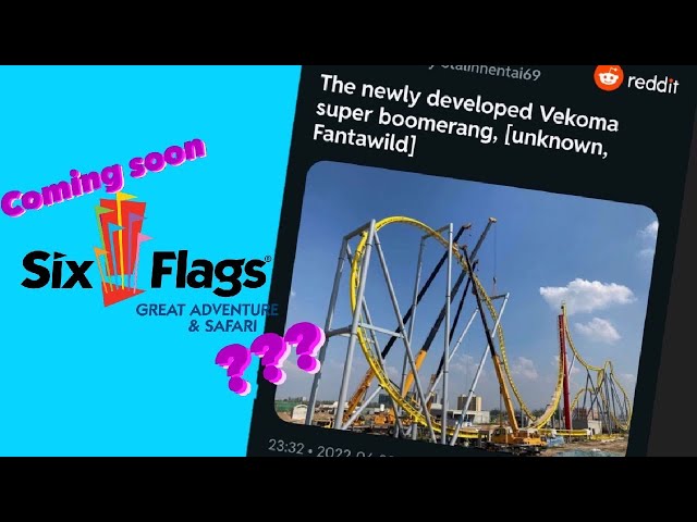 Six Flags Great Adventue WILL Get a NEW COASTER in 2024 New Information/Teasers & ​⁠​⁠@ElToroRyan!