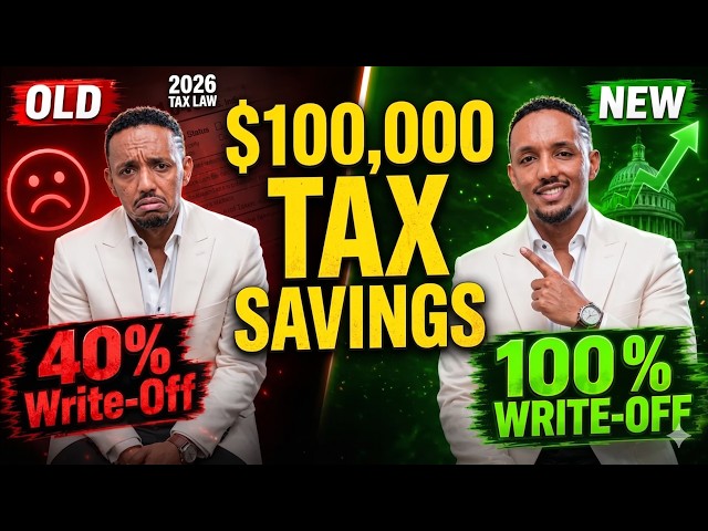 Trump's New Tax Law Just Saved Business Owners $100,000 in 2026 (5 Massive Changes)
