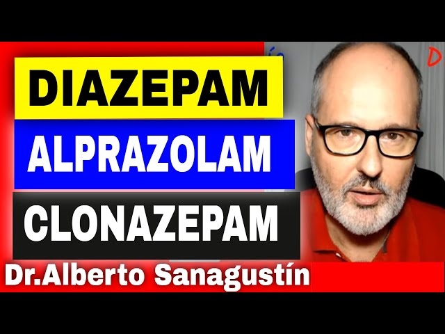 DIAZEPAM, ALPRAZOLAM y CLONAZEPAM 💥 (Benzodiacepinas)  Utilidad y mecanismo de acción
