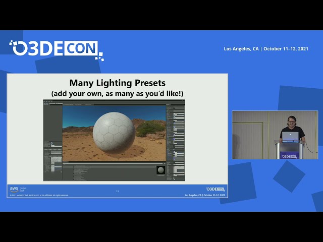Portable Look Development, from DCC Tool to O3DE