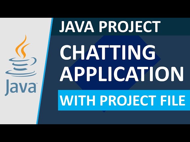 2/3 - Chatting Application | Java Project | Java Swing & Socket Programming
