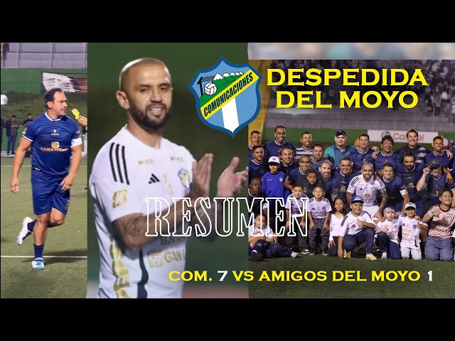 MOYO CONTRERAS FAREWELL / Comunicaciones 7 vs. Moyo's Friends 1 - FULL GAME HIGHLIGHTS
