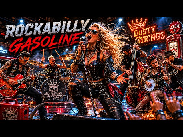 Rockabilly Gasoline — Dusty Strings | Rockabilly Techno Outlaw Fusion
