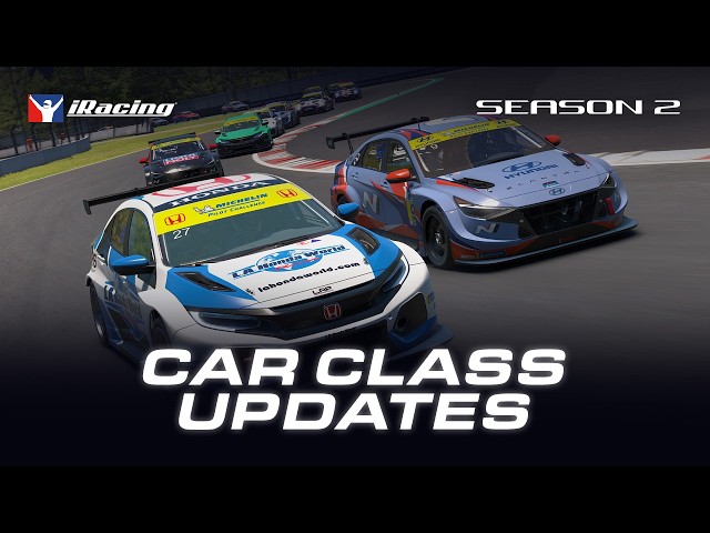 UPDATED CONTENT // Multiple Car Class Updates