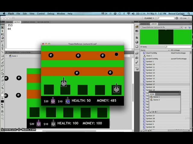 Create a Tower Defense Game in ActionScript 3.0 - learn ActionScript