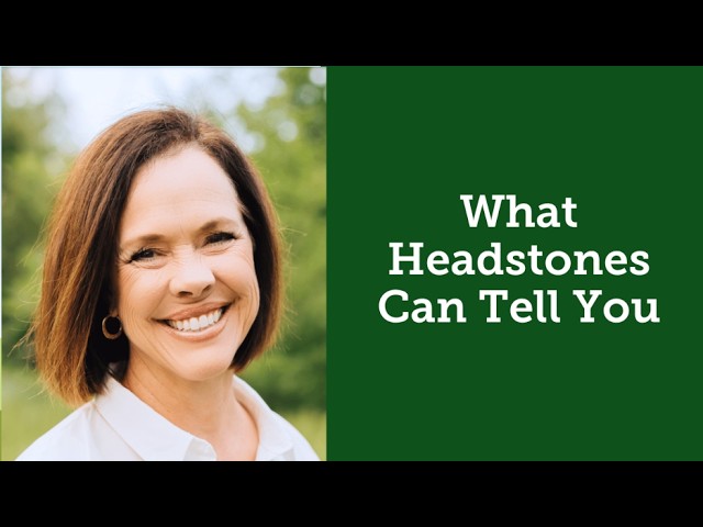 Discovering the Past, One Headstone at a Time​