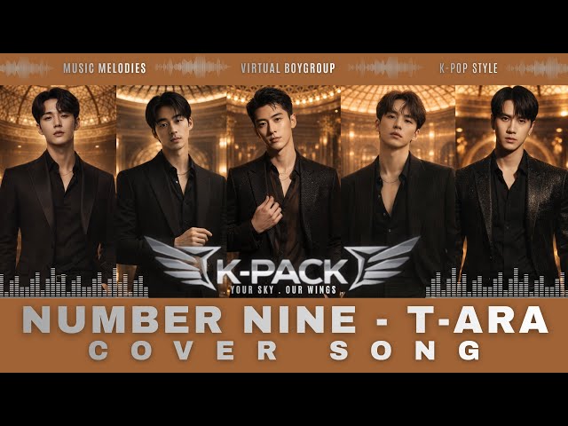 T-ARA - NUMBER NINE | K-POP | BOYGROUP REMAKE | VIDEO LYRICS | K-PACK |Virtual Boygroup