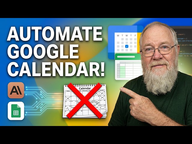 Using Claude to Export Your Google Calendar Into a Google Sheet with App Script