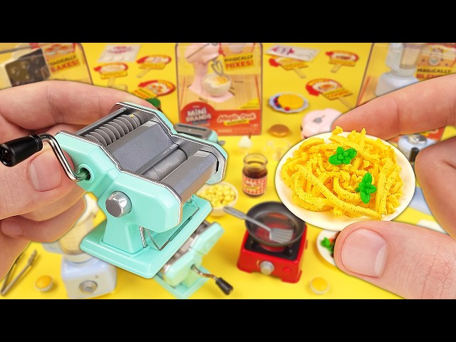 Opening the REST of The Mini Brands Really Works Magic Cook Kitchen