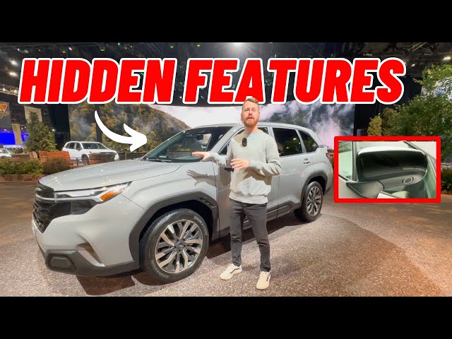 2025 Subaru Forester Hidden Features and Easter Eggs
