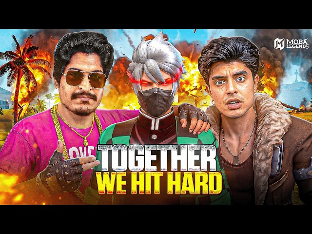 Gyan Gaming & Total Gaming Together 😱🔥 New Journey? ☠ #FreeFire