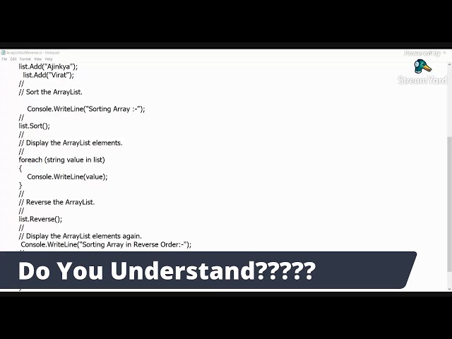 ArrayList in C#