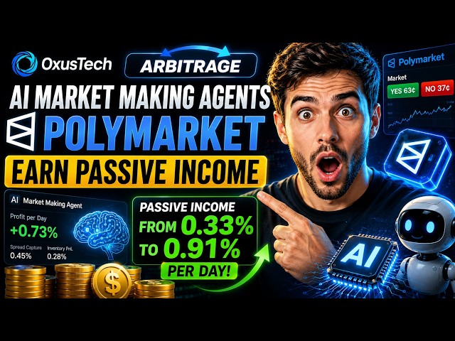 OxusTech и Polymarket 📈 What is it? How does it work? Passive income. Affiliate program.