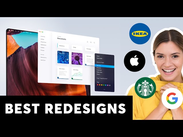 BEST UI/UX REDESIGNS EVER (Apple, Google, IKEA...)