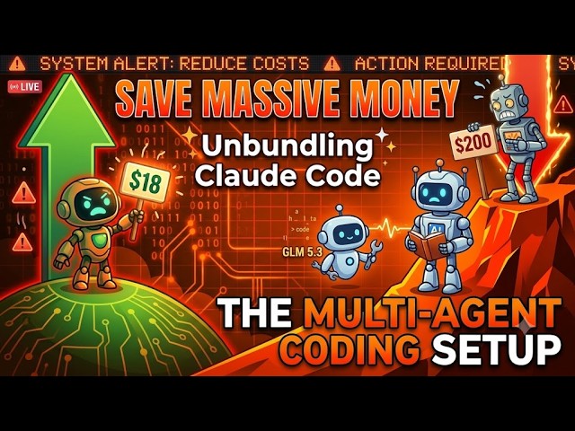 The Multi-Agent Coding Setup: Save Massive Money on Claude Code