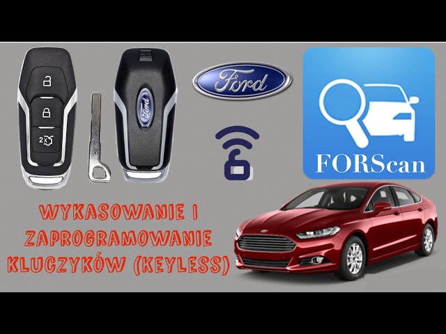 Keyless Removal and Programming - Ford Mondeo (mk5), S-Max, Galaxy, Fusion - Forscan