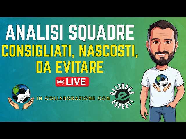 ANALISI SQUADRE - Nomi Chiave e da Evitare Guida Asta Fantacalcio 2026/27 @ProgettoEspertiProfeta